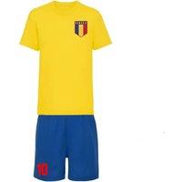 Romania Men's Mens Training Kit in Yellow | Size: Large