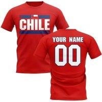 Chile Men's Mens Fan Football T-Shirt red | Size: Small