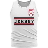Newcastle United FC Men's Mens Jersey Core Football Country Sleeveless Tee White | Size: XL