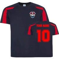 PSG Men's Mens Your Name Sports Training Jersey Navy | Size: Small