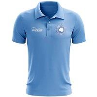 Newcastle United FC Men's Mens Football Polo Shirt Sky in Light Blue | Size: Small