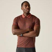 Regatta Men's Remex Active Polo Shirt in Burnt Orange | Size: Large