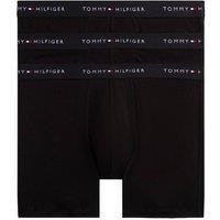 Tommy Hilfiger Men's Signature 3P Boxer Brief Black Waistband | Size: Small