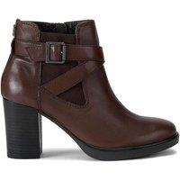 Carvela Women's 'Silver 2' Leather Boots in Dark Brown | Size: 7
