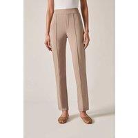 James Lakeland Women's Cigarette Trousers Taupe | Size: 12