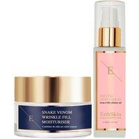 Erth Skin London Women's Wrinkle Fill Snake Venom Moisturiser 50ml + EGF Cell Effect Serum 60ml in White