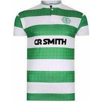Celtic FC Men's Mens Retro 1988 Centenary Football Shirt in Green | Size: 2XL