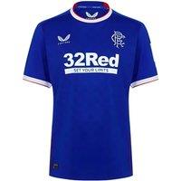 Rangers FC Men's Mens 2022 2023 Home Shirt in Blue | Size: Medium