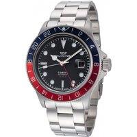 Glycine Men's GL0381 Combat 42mm Automatic Watch in Silver
