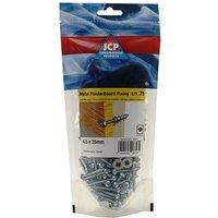 JCP CONSTRUCTION PRODUCTS J-Plug Self-Drill Plasterboard Fixing - Box of 375 in Silver