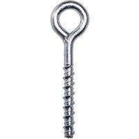 JCP CONSTRUCTION PRODUCTS Eye Bolts Bzp - 8/10 x 55mm - Box of 50 in Silver
