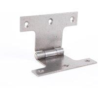 Unifix PRS 488 Parliament Hinge SC - 75mm / 3" - Box of 5 in Silver