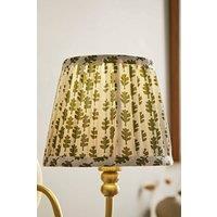 ValueLights Grange Extra Small Floral Pleated Lamp Shade in Pale Green