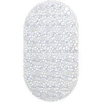 Showerdrape Hyrdro Anti Slip Clear PVC Bath Mat 68cm x 38cm | Size: 68 cm x 38 cm