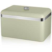 Swan Retro Bread Bin in Green