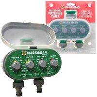 BARGAINS-GALORE Electronic Hose Water Timer Garden Plant Automatic Watering Irrigation in Green