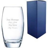 Uniqueful Personalised Engraved Salto Hiball 17oz 500ml Any Message Glass in Clear