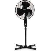 LIVIVO Pedestal Standing Floor Fan in Black