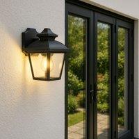 CGC Lighting Hope Black Outdoor Wall Lantern Light