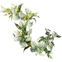 Leaf 150cm Artificial Hanging Trailing Plant Alocasia Sinuata in Green