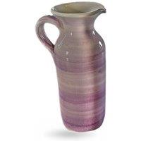 Verano Spanish Ceramics Pastel Beach Kitchen Dining Rustic Bottle 0.5L (H) 18cm in Lilac