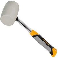 Roughneck White Rubber Mallet, Non-marking