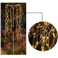 Obasyhig Style 1 Solar-Powered Firework Lights in Warm White