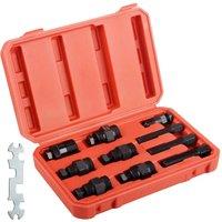 Ventryn 10PCS Motorcycle Flywheel Puller Kit for Honda Yamaha Ducati ATV in Red