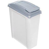 Nordara 25L Slimline Bin-Strong Durable Bin For Home Kitchen Office Storage in Clear