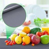 Nordara 6M Non-Slip Drawer Mat Kitchen Cabinet Shelf Liner in Grey