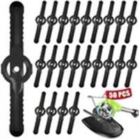 Nordara 50 Black-Plastic Cutter Blade Set For Electric Cordless in Black | Size: 100g