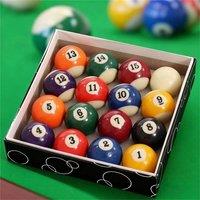 Nordara Full SizeRegulation 16 Spots & Stripes Pool Ball | Size: 0-12 m