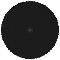 Berkfield Home Jumping Mat Fabric Black for 12 Feet/3.66 m Round Trampoline