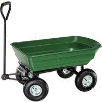 tectake Garden Trolley in Green