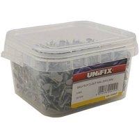 Unifix Galv Elh Clout Nails 13mm x 3.00 - Box of 4 in Silver