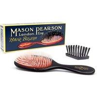 Mason Pearson Handy Nylon Bristle Hair Brush in Black