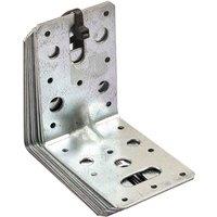 Teco Angle Bracket 90 x 90 x 62mm - Box of 50 in Silver