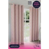 Enhanced Living 100% Blackout Curtains - Thermal/Energy Saving Linen Look Pair with Eyelets For Living Room & Bedrooms