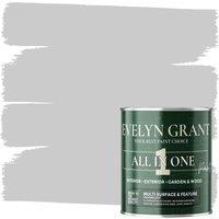 EVELYN GRANT All-In-One Multi Surface Indoor & Outdoor Paint - 5L - Matt in Modern Grey