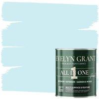 EVELYN GRANT All-In-One Multi Surface Indoor & Outdoor Paint - 5L - Matt in Baby Blue