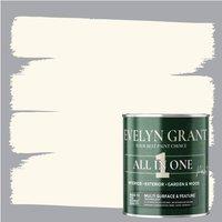 EVELYN GRANT All-In-One Multi Surface Indoor & Outdoor Paint - 5L - Matt in Ivory Cream