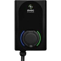 EVEC EDC01 PowerPair, 7.4kW Dual EV Charger, Charge two cars together in Black