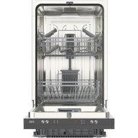 SIA 45cm Built In Integrated Dishwasher 9 Place Settings - SBID459 in Black