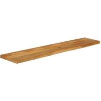 Berkfield Home Table Top Live Edge 160x20x2.5 cm Solid Wood Mango in Brown