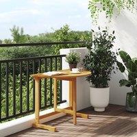 Berkfield Home Beautiful Folding Balcony Table 90x60x72 cm Solid Wood Acacia in Brown | Size: 90 x 60 x 72 cm