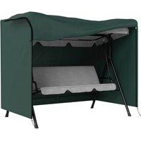 Nordara Garden Furniture Protector Patio Swing Chair Cover, Deep Green | Size: 130 cm x 45 cm