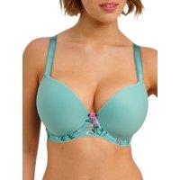 Freya Women's Love Crush Moulded Plunge T-Shirt Bra in Blue | Size: 38DD