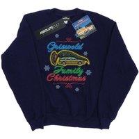 National Lampoon's Christmas Vacation Men's Griswold Family Sweatshirt in Navy | Size: 3XL