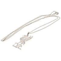 Liverpool FC Men's Silver Plated Necklace & Pendant