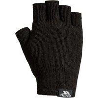 Trespass Men's Dita Knitted Thinsulate Fingerless Gloves in Black | Size: Large/XL